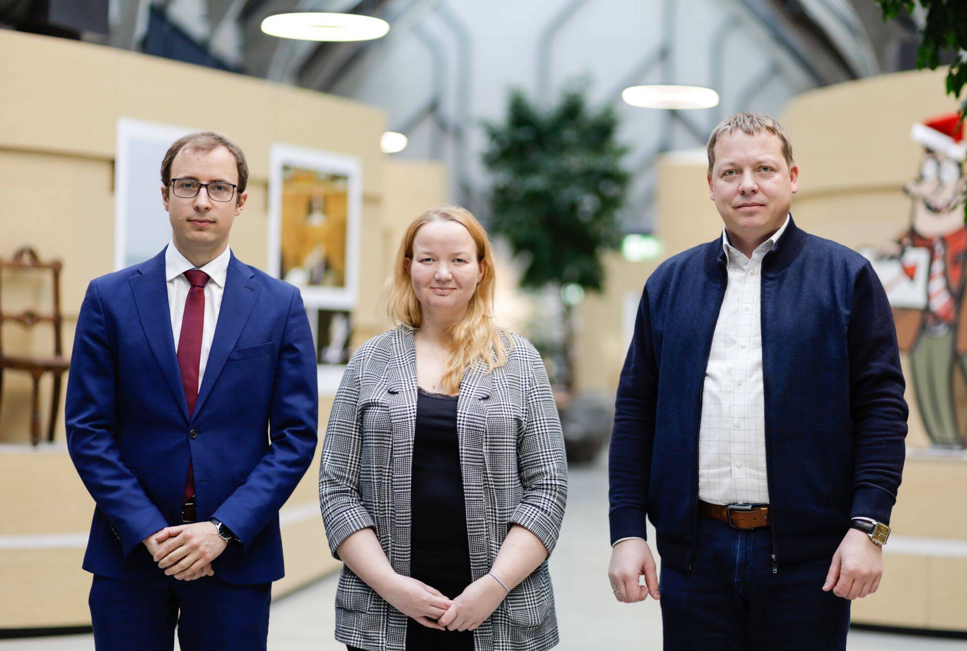 Sten Andreas Ehrlich, Elis Vaiksaar ja Mait Palts.