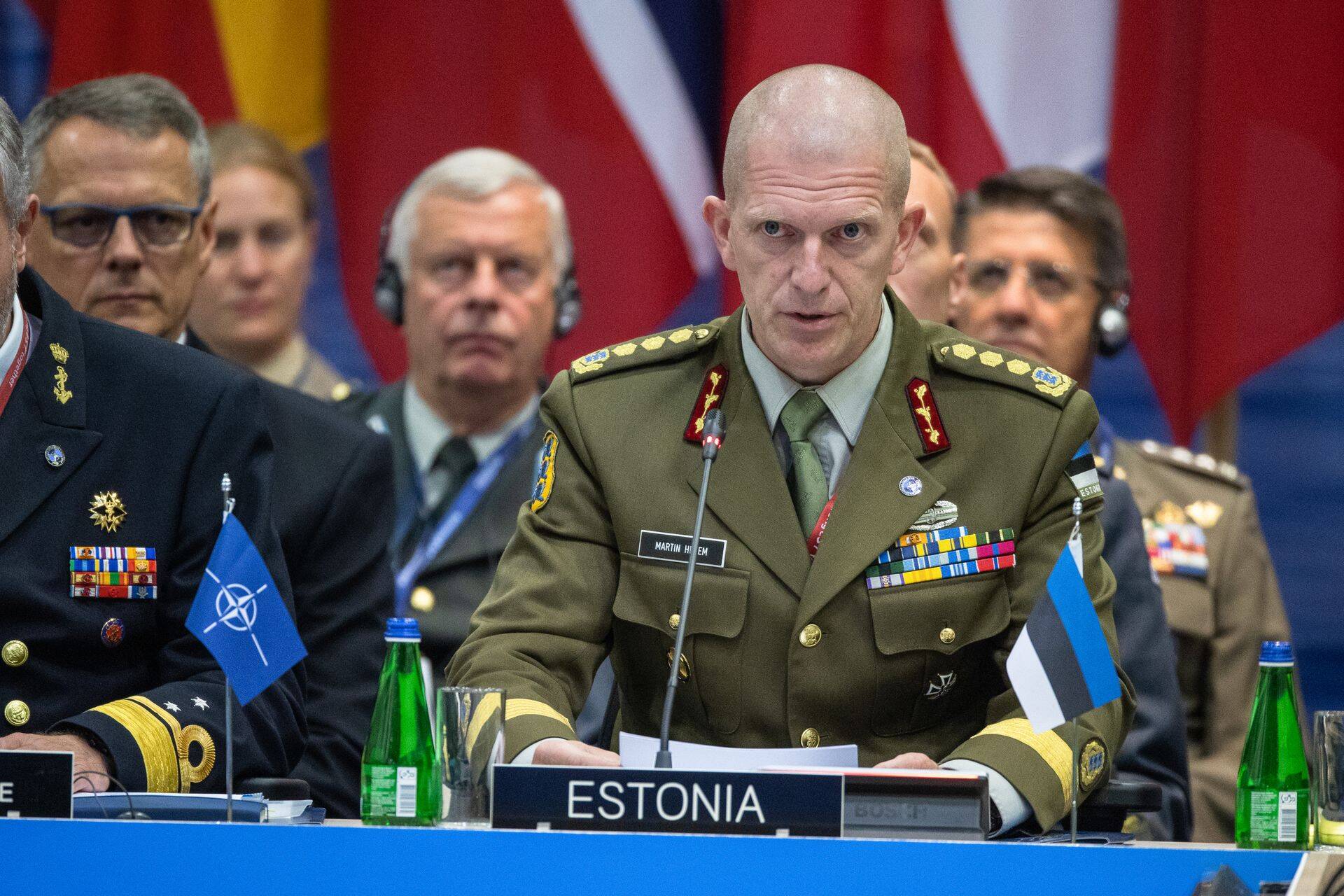Eesti kaitseväe juhataja kindralleitnant Martin Herem.