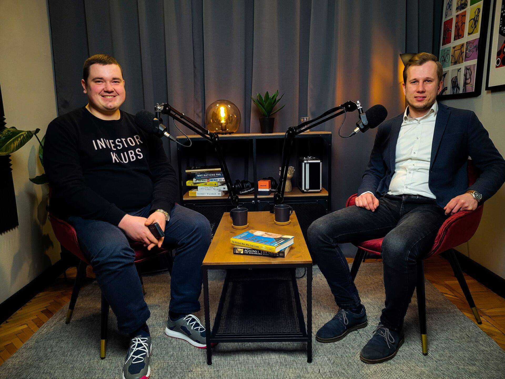 Jānis Libeks, Alphinox partneris (no labās) un Kaspars Peisenieks