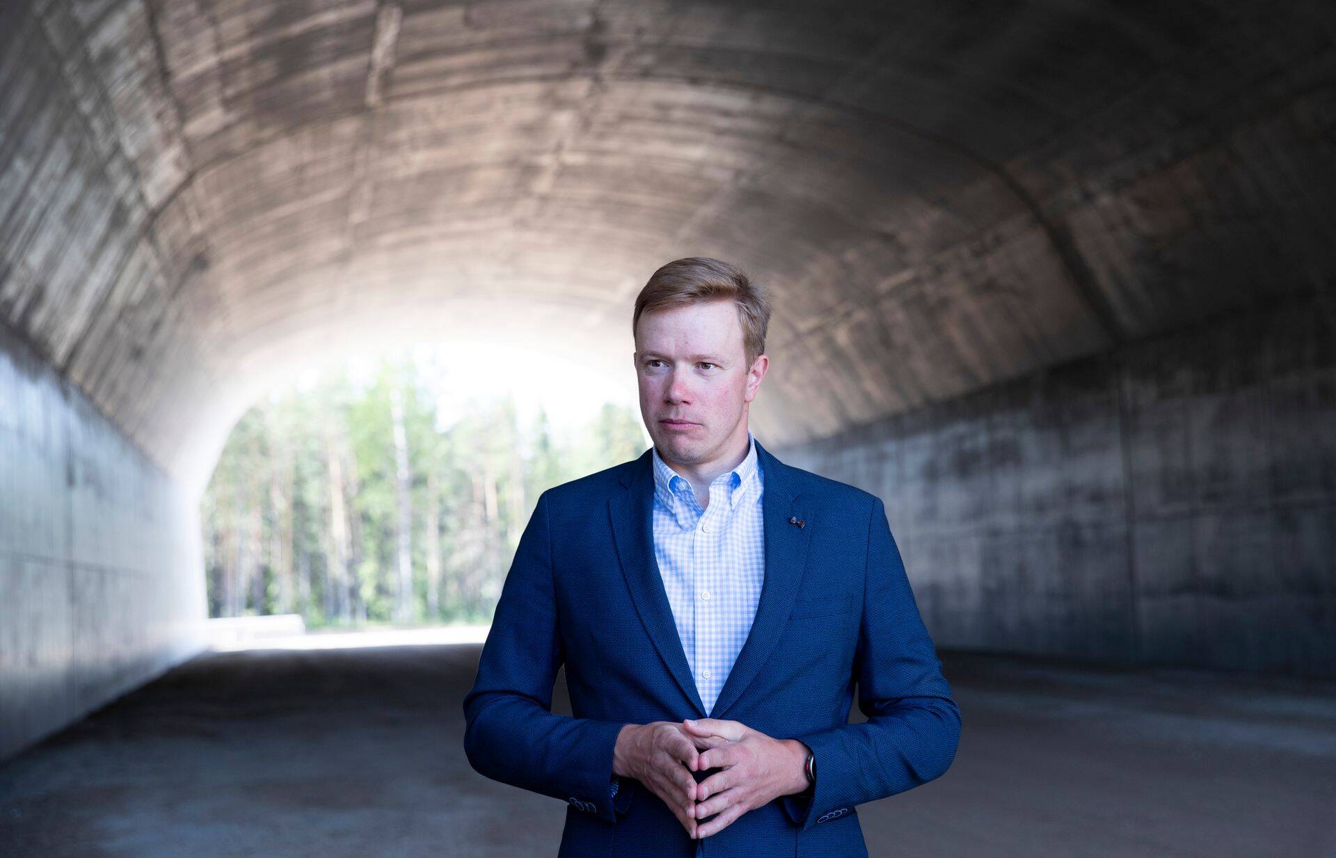 Исполнительный директор Rail Baltic Estonia Анвар Салометс.