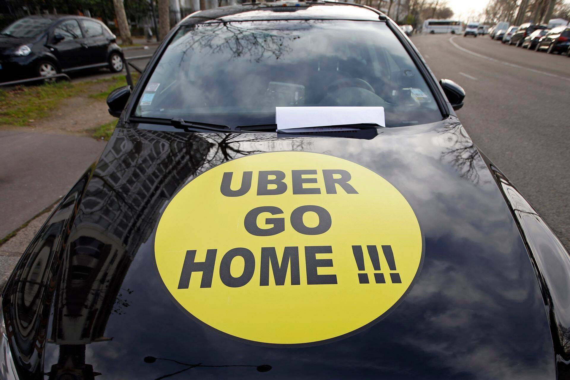 Uber pole teretulnud - sõnum taksojuhilt Prantsusmaal