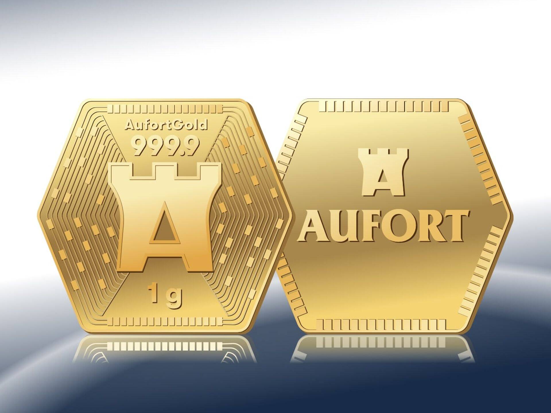 AufortGoldi saab kuldplaadina välja võtta alates 1 grammist.