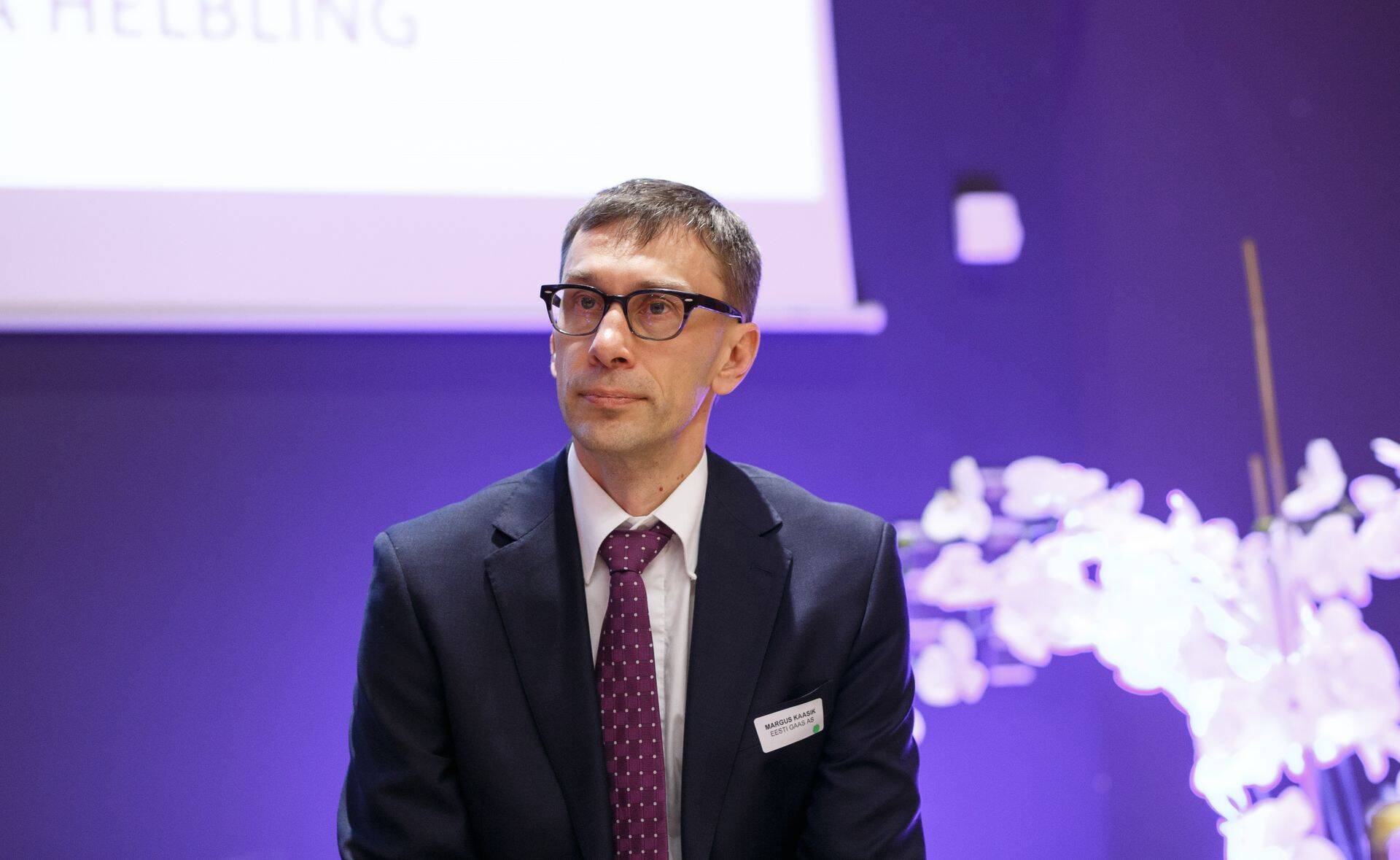 Eesti Gaasi juhatuse liige Margus Kaasik.