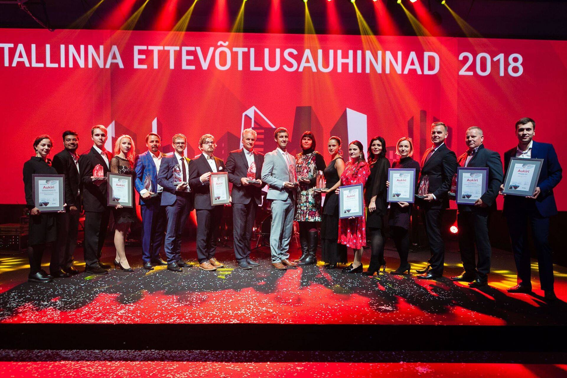 Tallinna ettevõtlusamet korraldab ettevõtluspäeva 16. korda, fotol mullused võitjad.