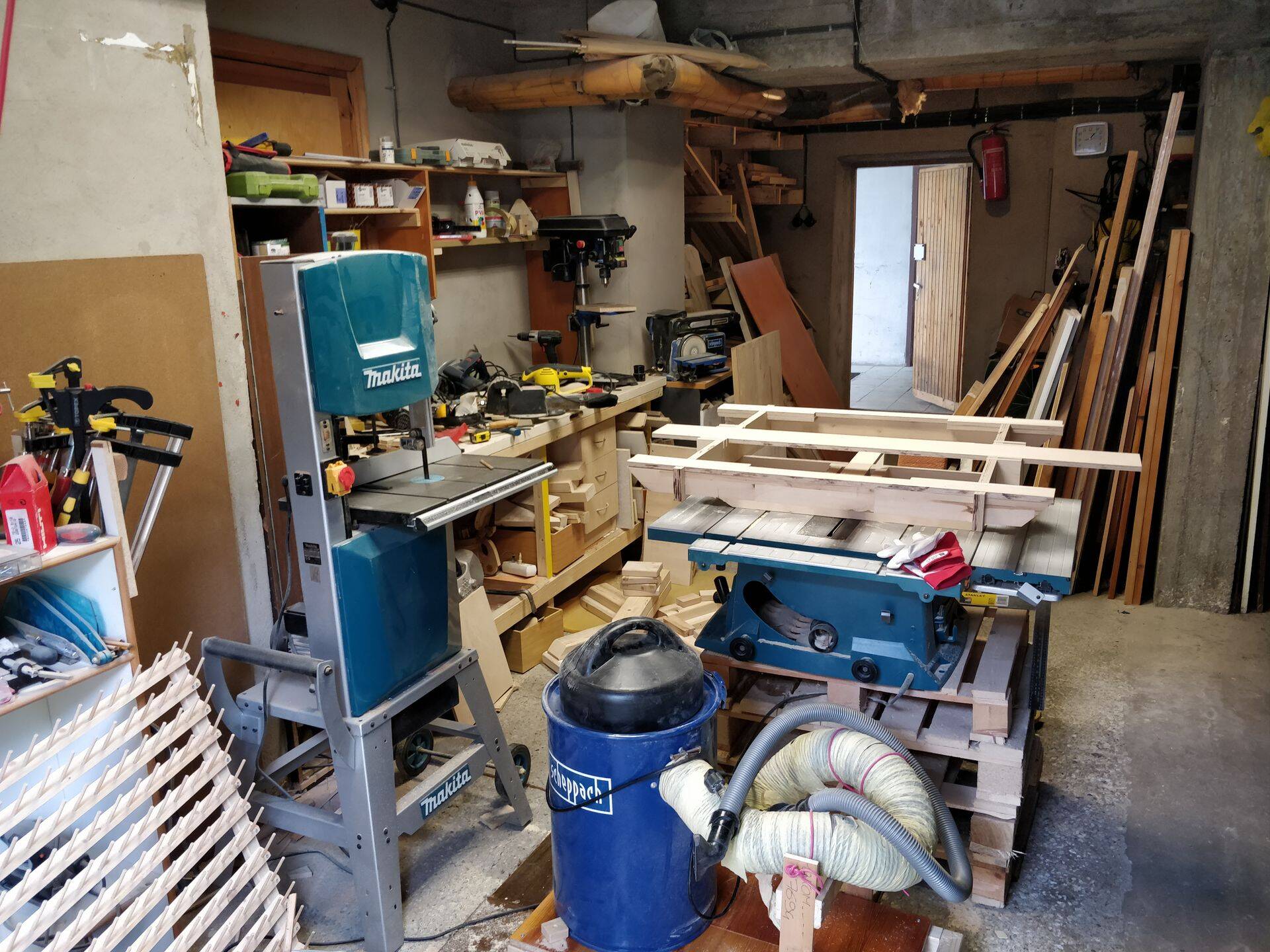 Garaaži kasutatakse tihti töökoja eesmärgil