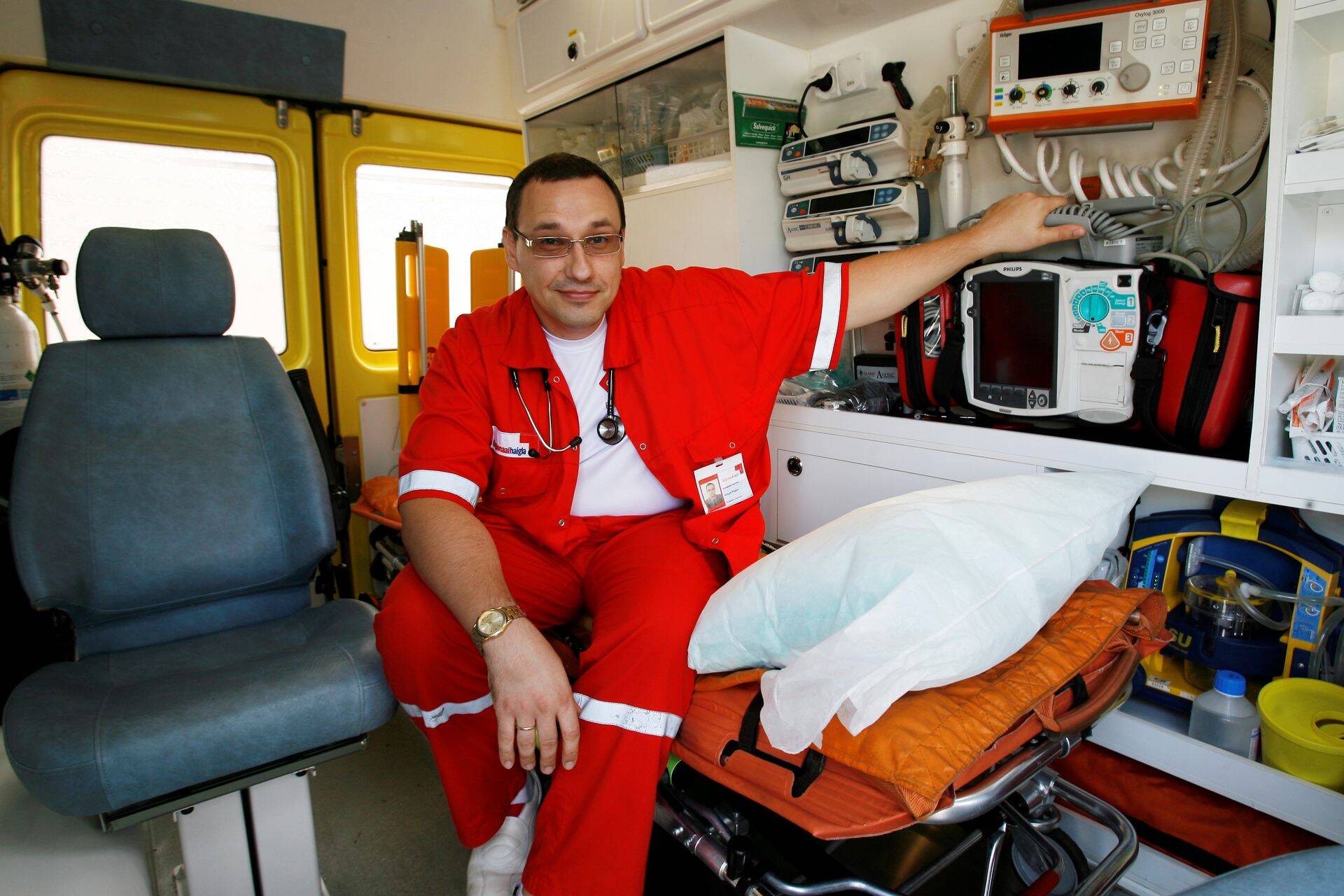 PERH kiirabikeskuse juhataja Arkadi Popov.