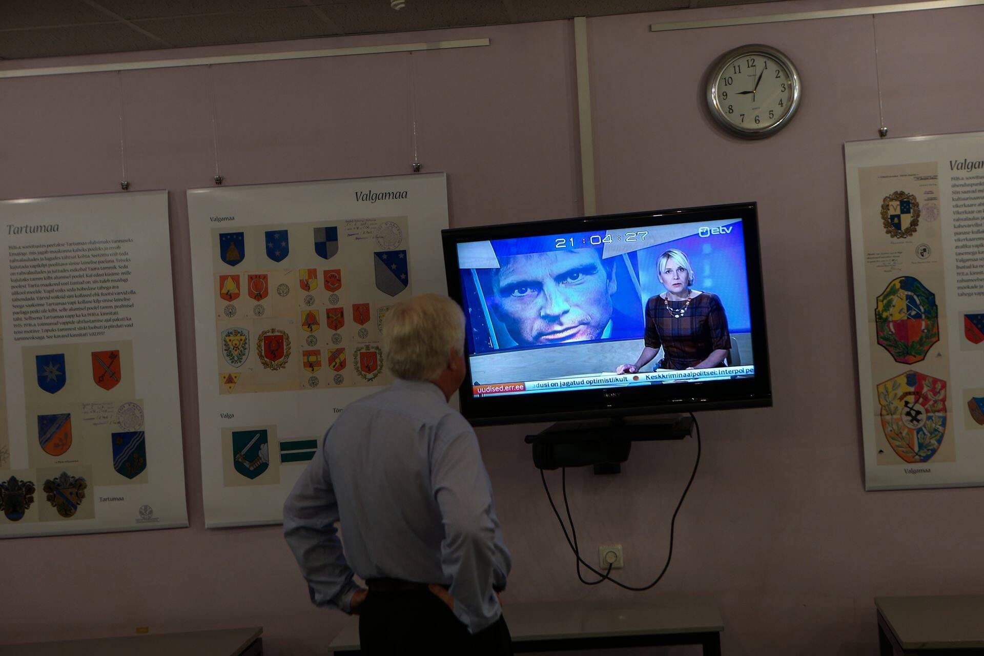 ETV maja koridor.