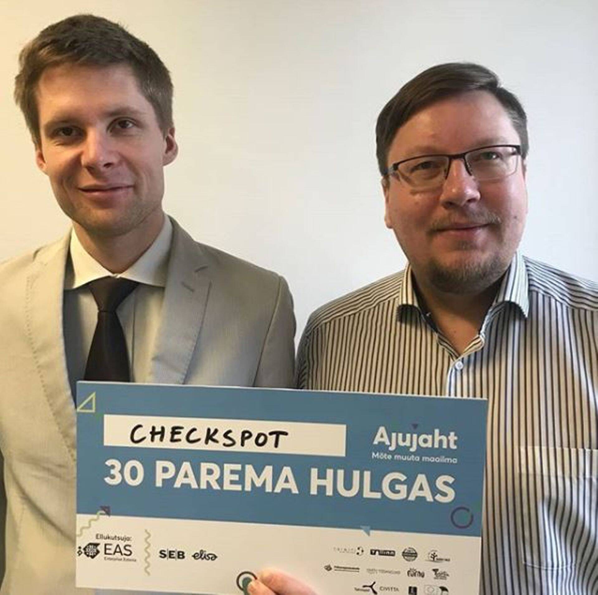 CheckSpot valiti Ajujahil 30 parema sekka.