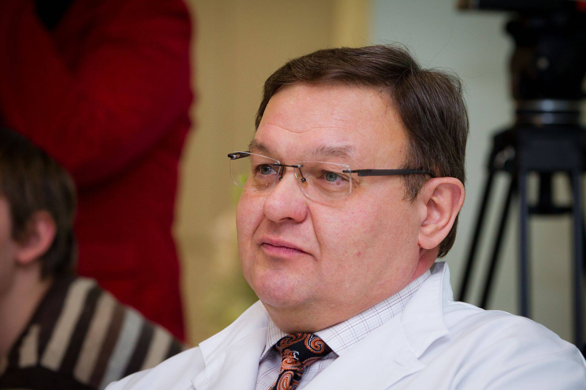 PERHi nukleaarmeditsiini osakonna juht professor Sergei Nazarenko.
