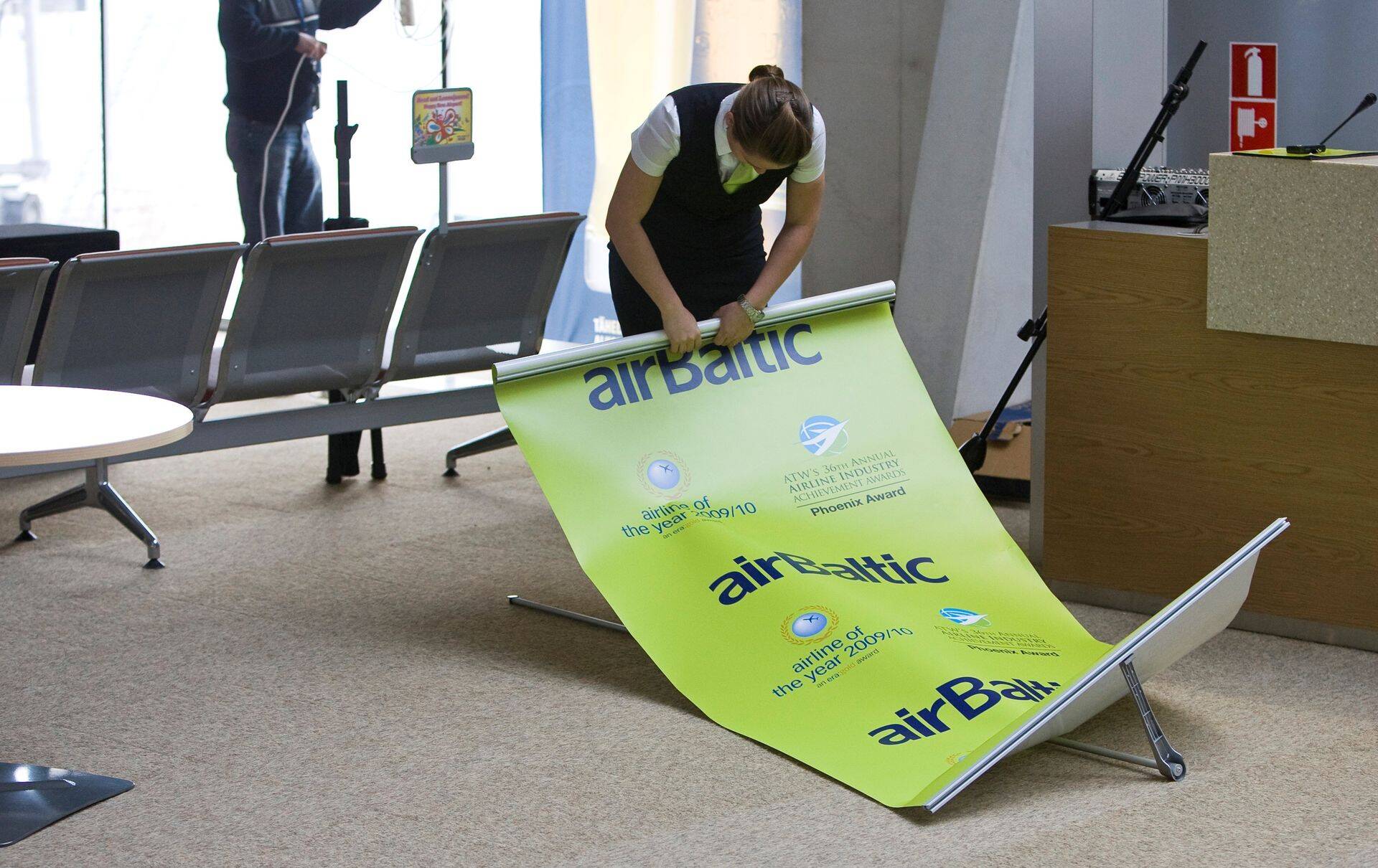 airBaltic peatab lennud ligi kuuks ajaks.