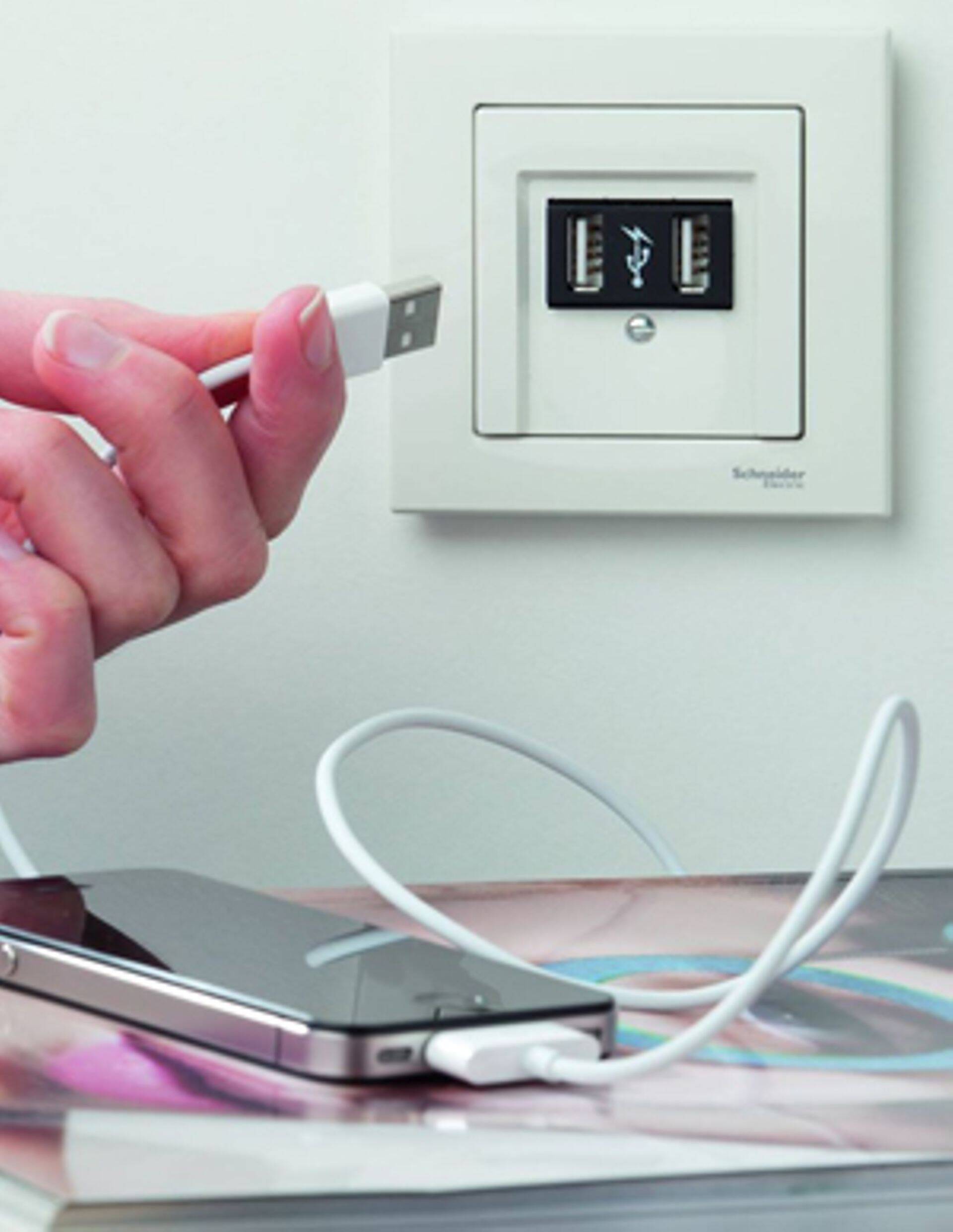 USB разъемами для зарядки
