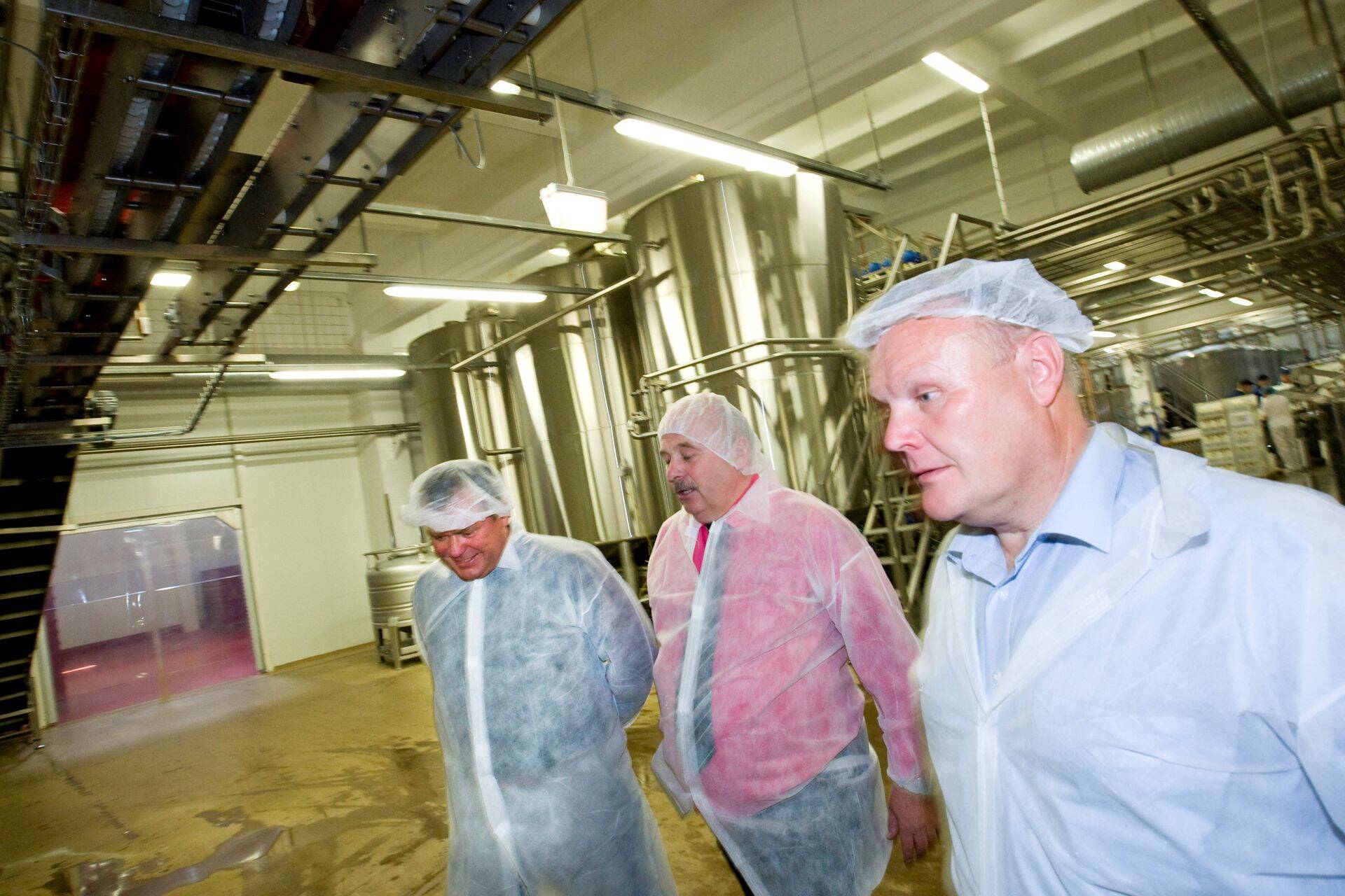 Foto minevikust. Maag Piimatööstus avas Jõhvis tootmisüksuse laienduse, millesse investeeris üle 5 miljoni euro. Uuendus tõstab ettevõtte toorpiima töötlemismahtu saja tonni võrra ehk 280 tonnini päevas.