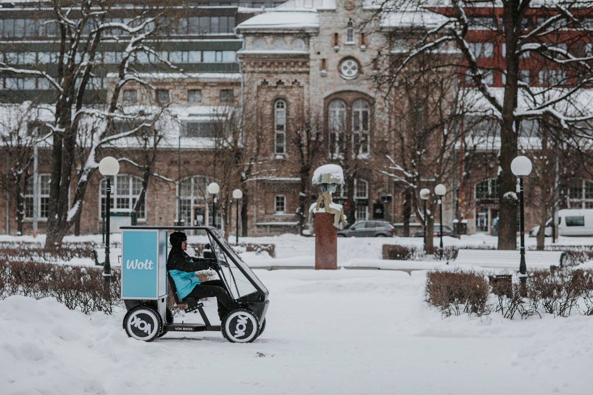 Wolti kullereid näeb esialgu Voki ratastega sõitmas Tallinnas.