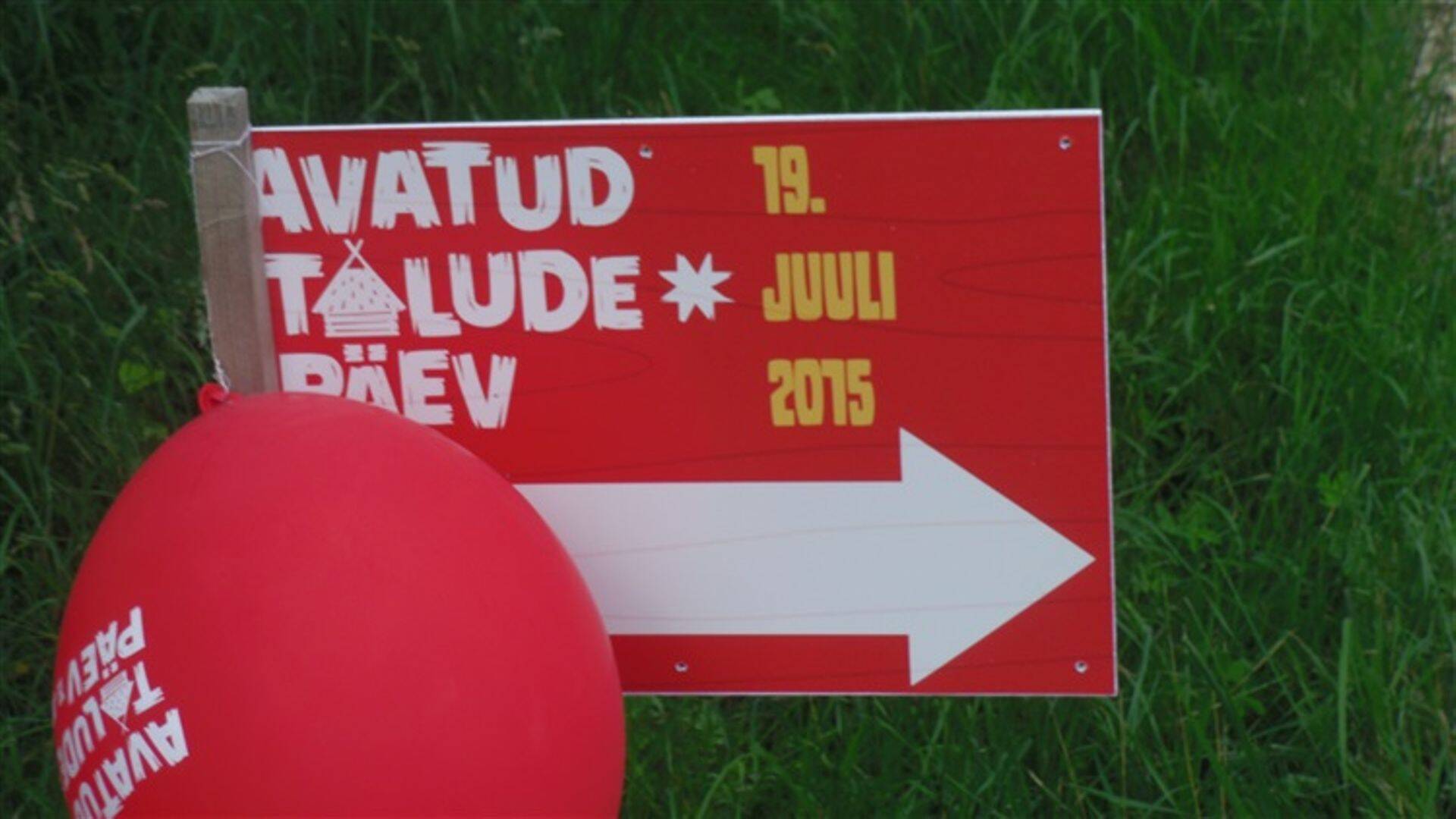 Avatud talud said avalöögi Takkasaare talus