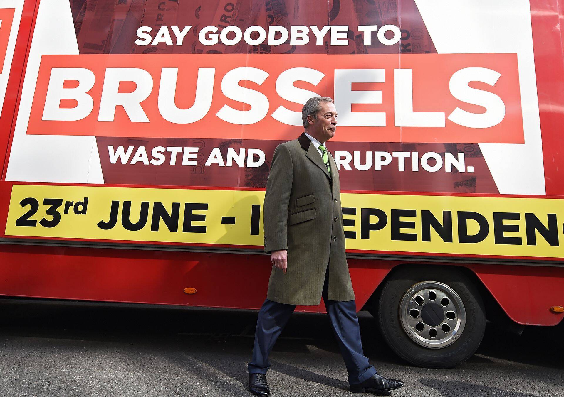 Suurbritannia Iseseisvuspartei juht Nigel Farage