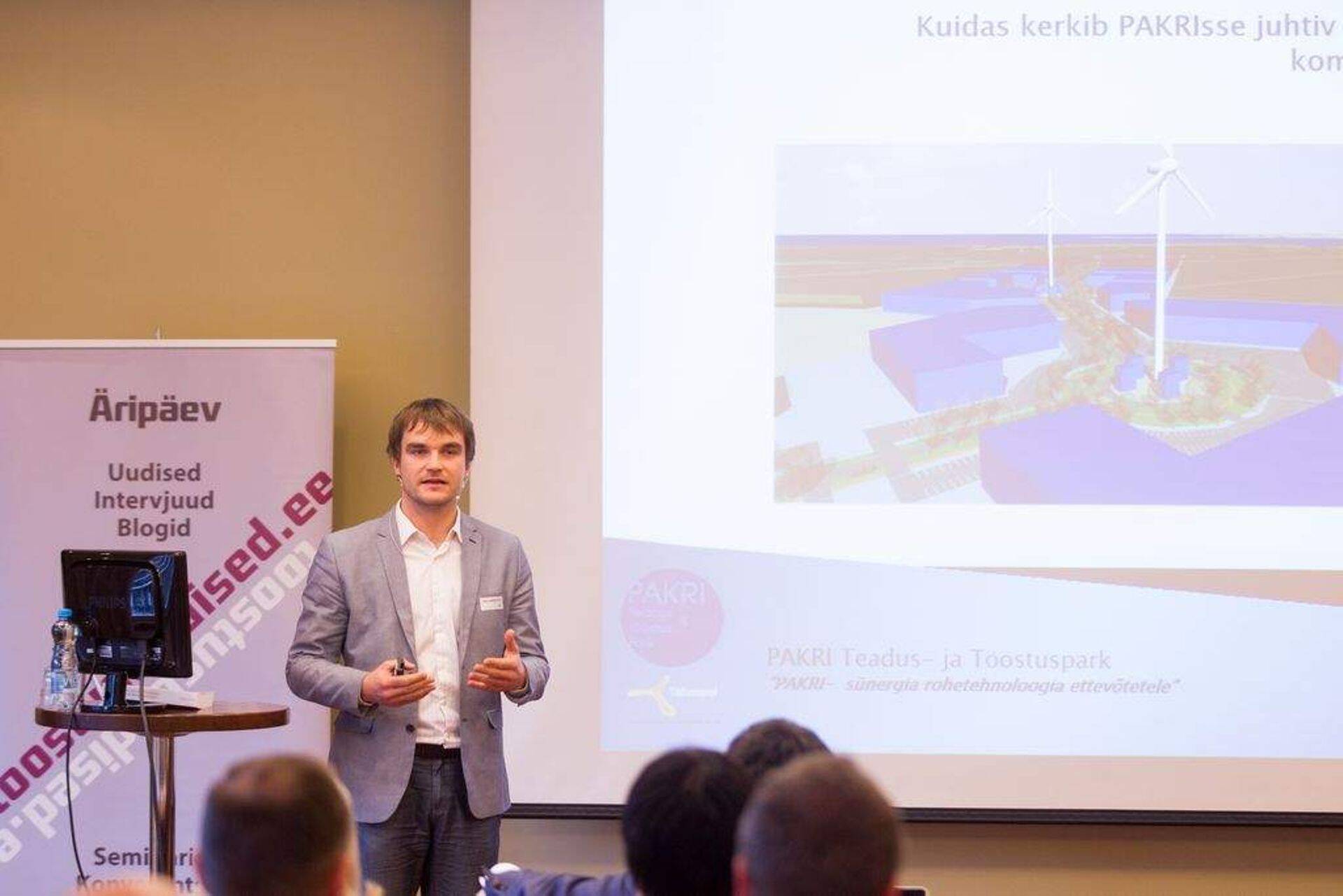 Pakri teadus- ja tööstuspargi juht Enn Laansoo.