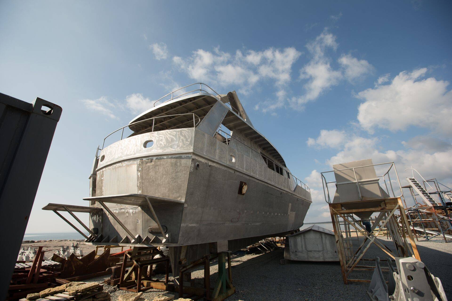 Baltic Workboatsi ehitatud alus.