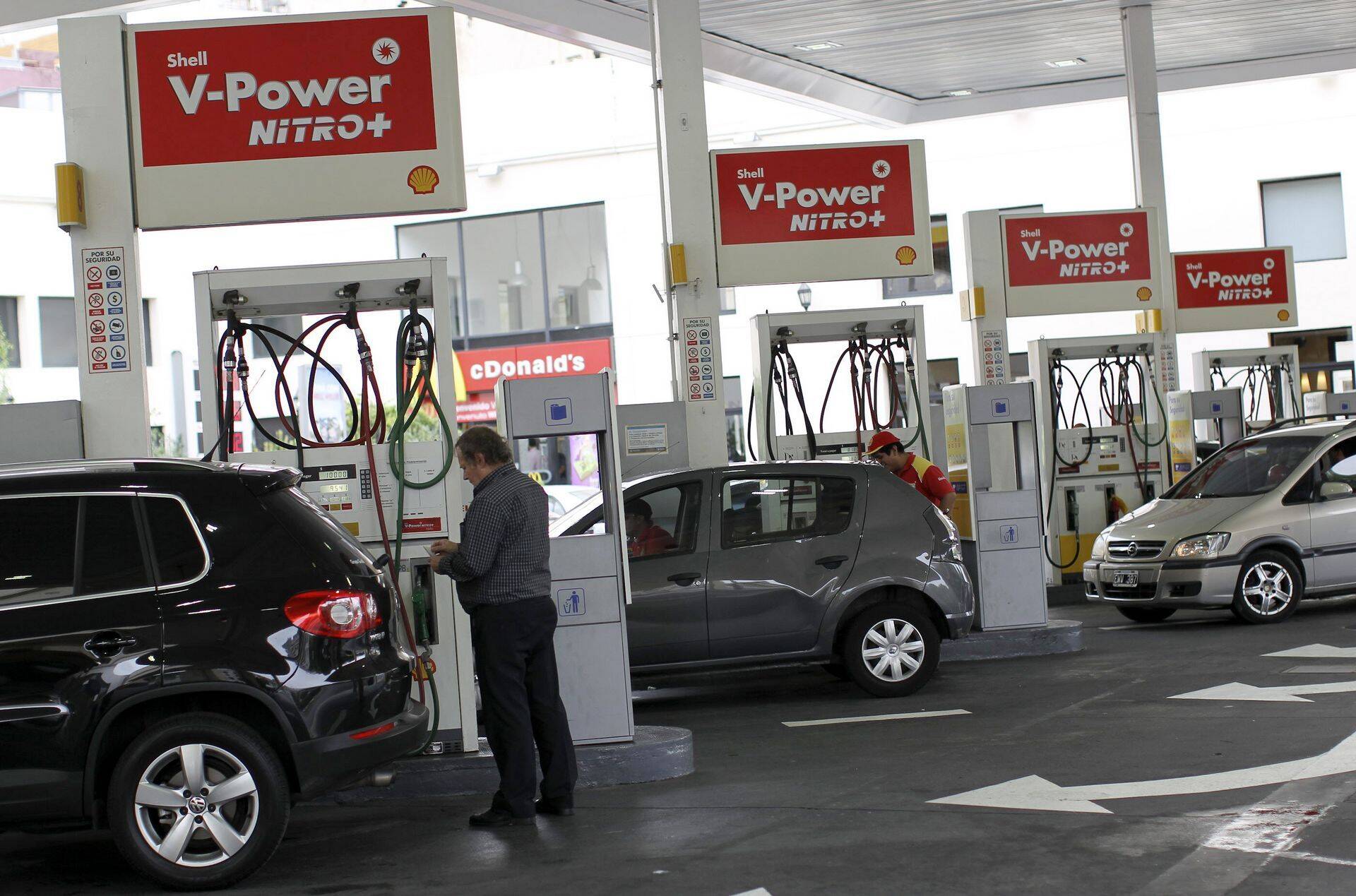 Shelli bensiinijaam Buenos Aireses