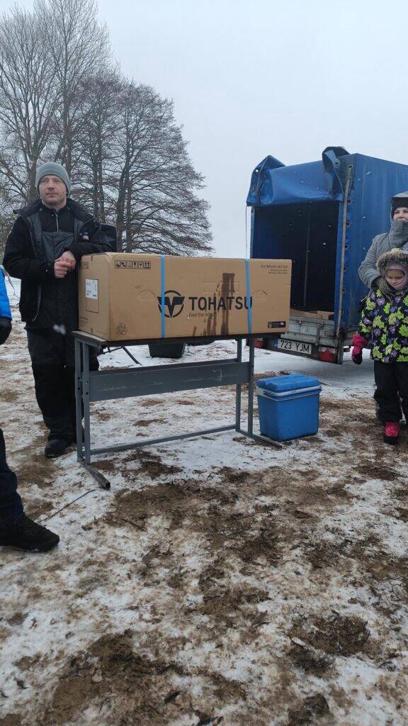 Võitjaks tuli Deniss Šigaldo, kes püüdis 2540 g kala