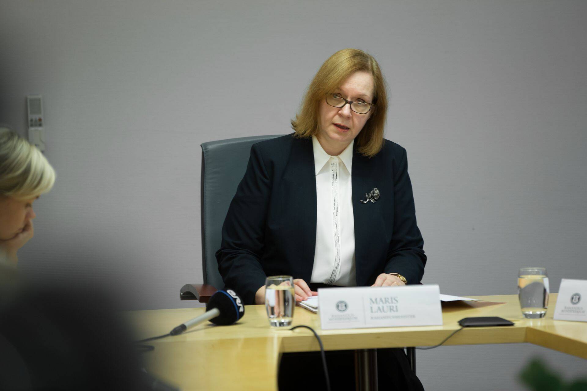 Justiitsminister Maris Lauri.