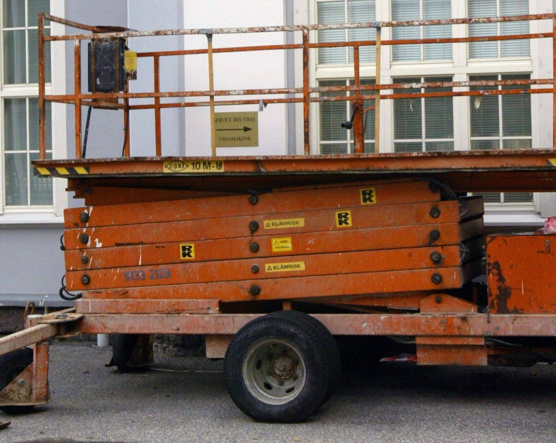 Pilt on illustreeriv, aga just mitmesugused ekskavaatorid ja tõstukid on ühed kurjategijate lemmikud.