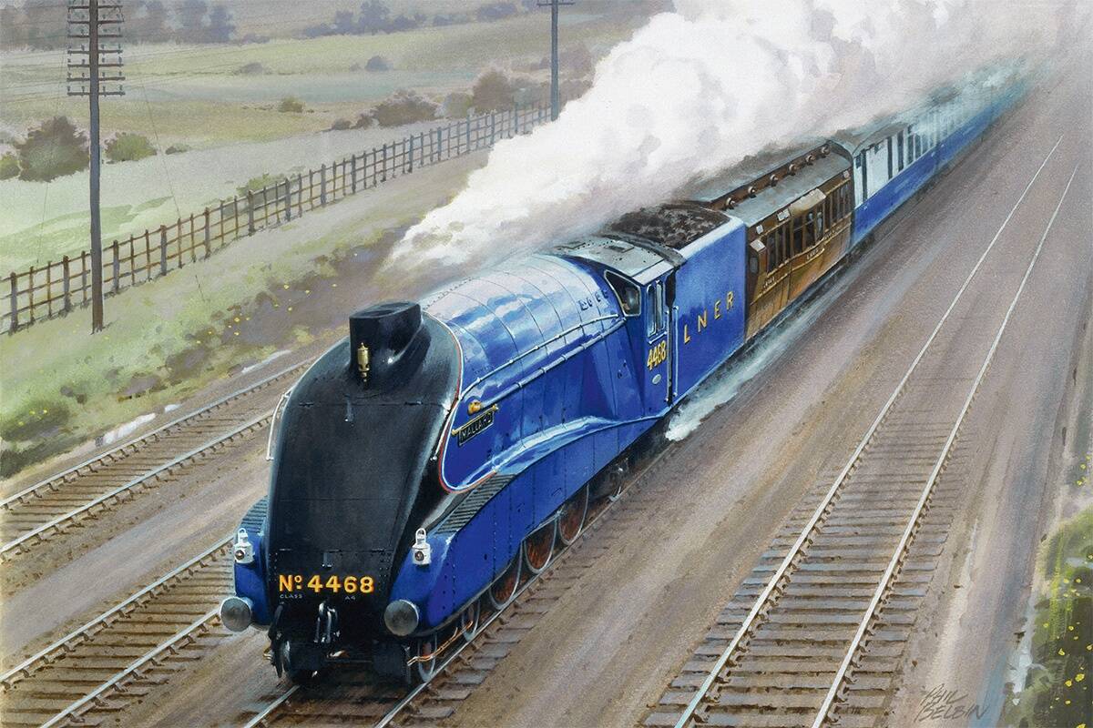 Auruvedur The Mallard püstitas 1938. aastal kiirusrekordi, mis püsib tänaseni.