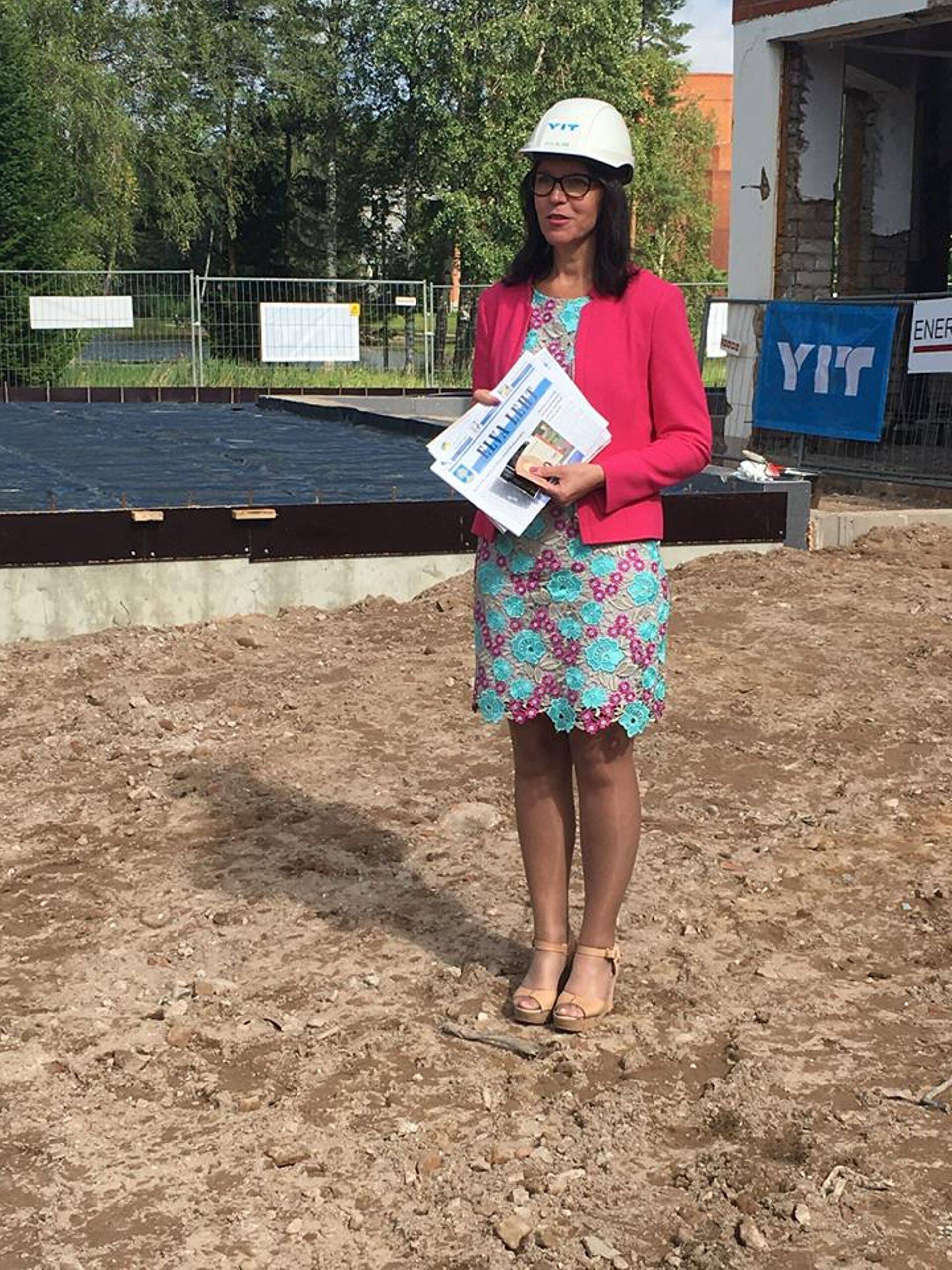 Elva kultuurikeskuse nurgakivi