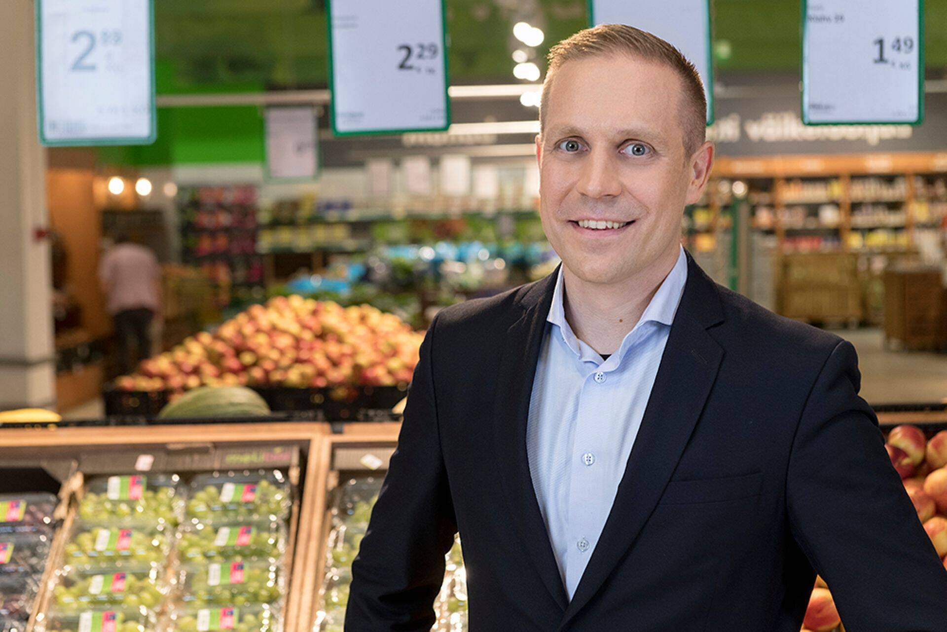 Prisma Peremarket Eesti maajuht Teemu Kilpiä.