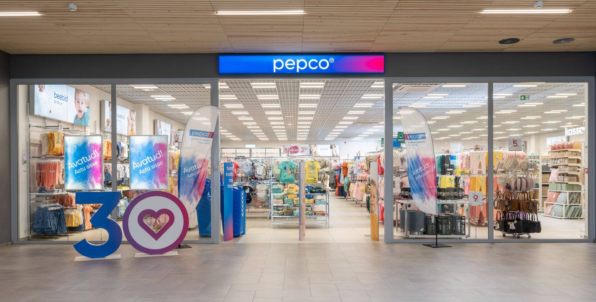 Pepco kauplus Raplas.