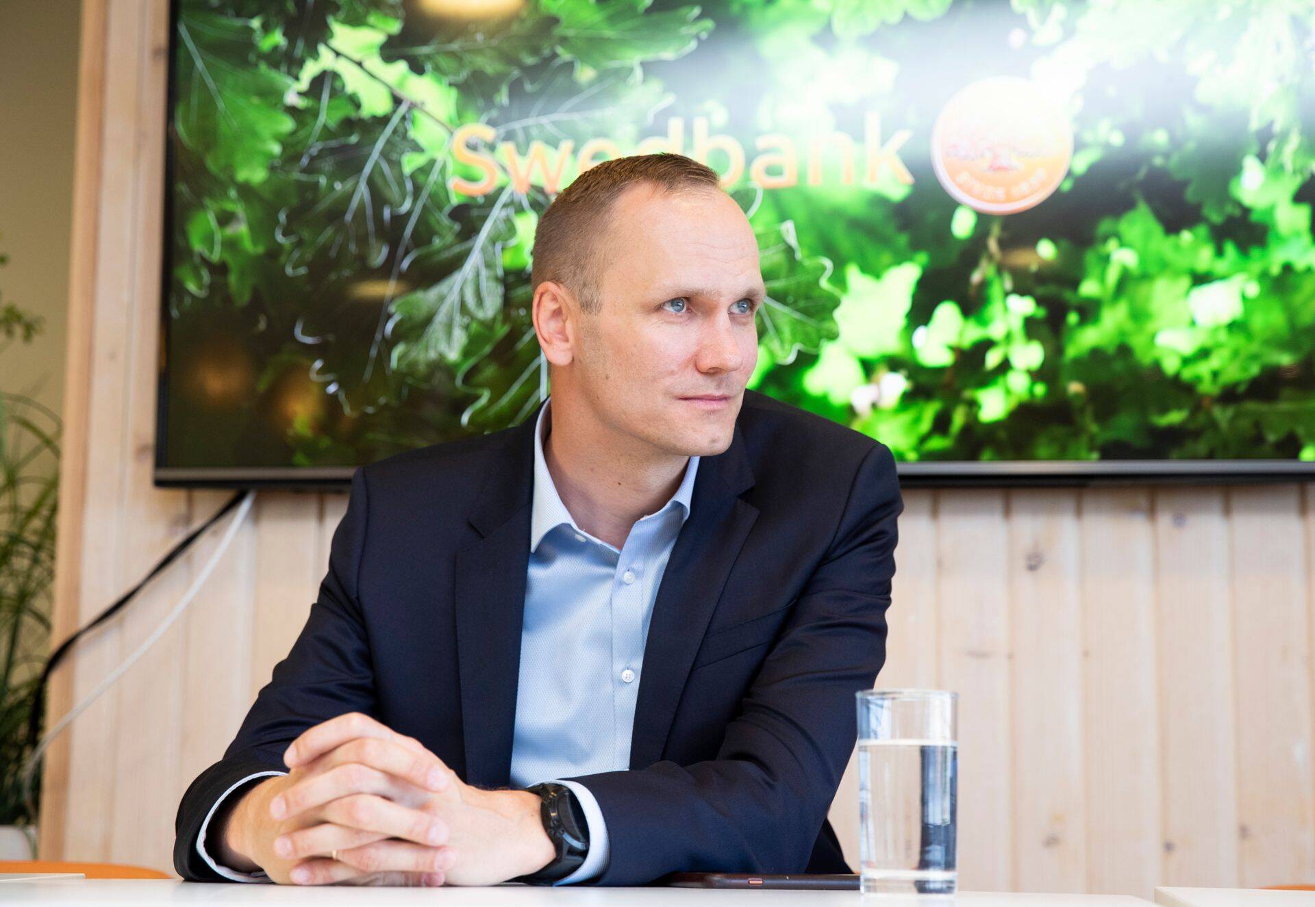 Swedbank Eesti juht Olavi Lepp.