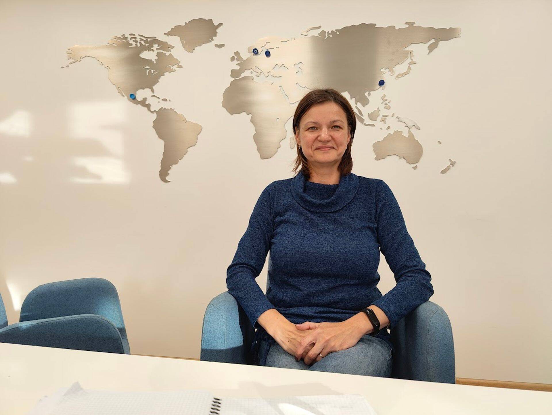 Светлана Петрова рассчитывает начать выпуск новой продукции на нарвской фабрике в апреле.