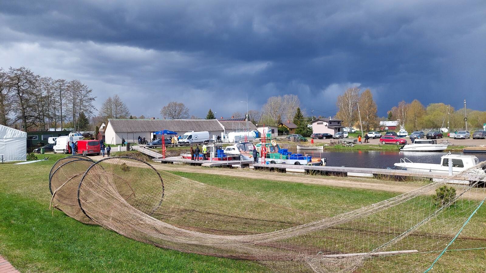 Avatud kalasadamate päev Mehikoorma sadamas.