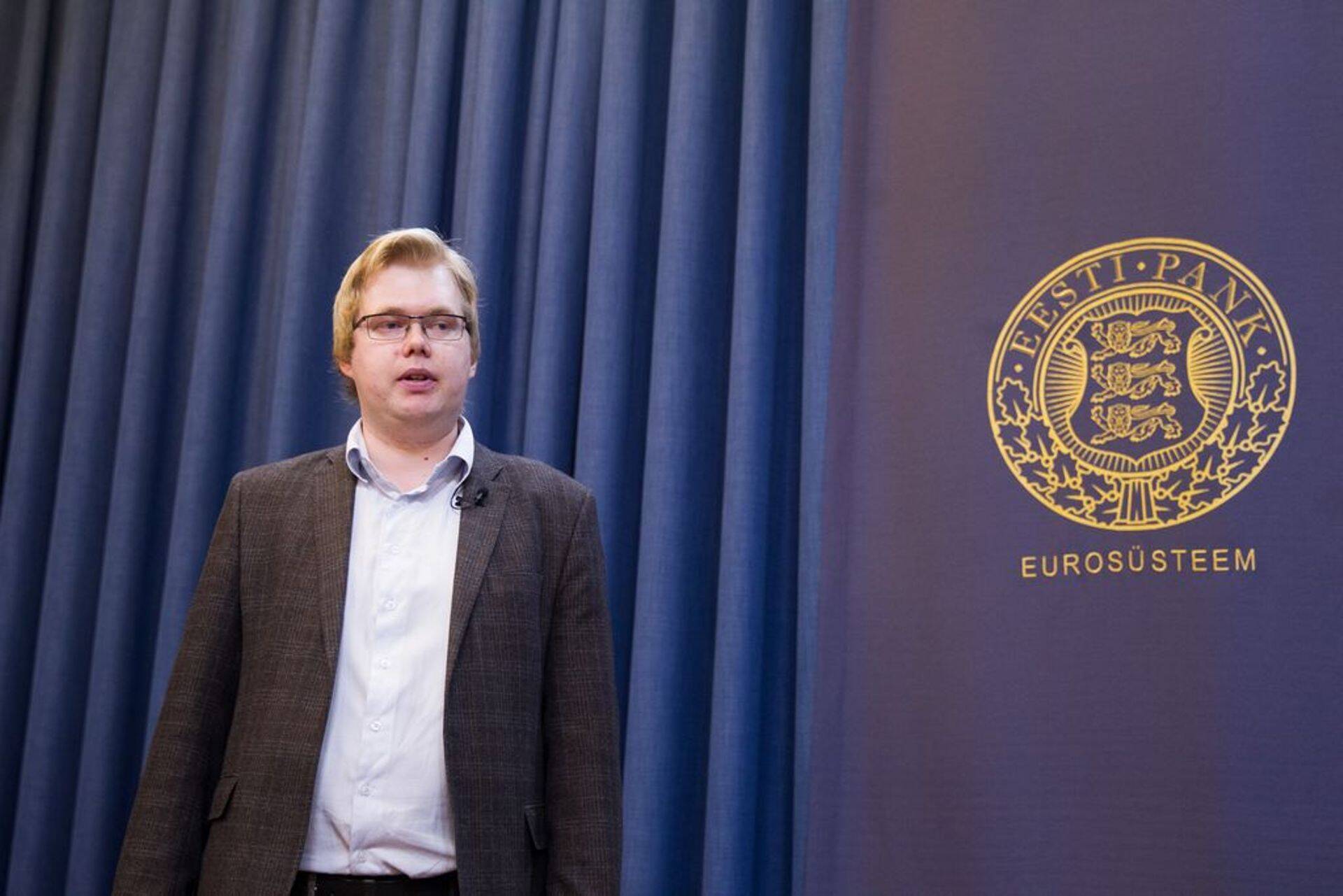 Eesti Panga ökonomist Kaspar Oja
