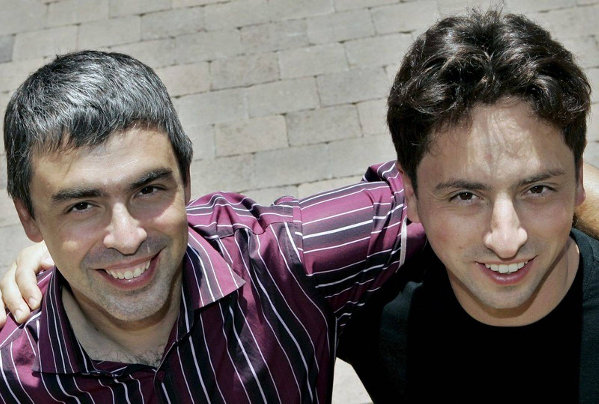 Sergei Brin ja Larry Page.
