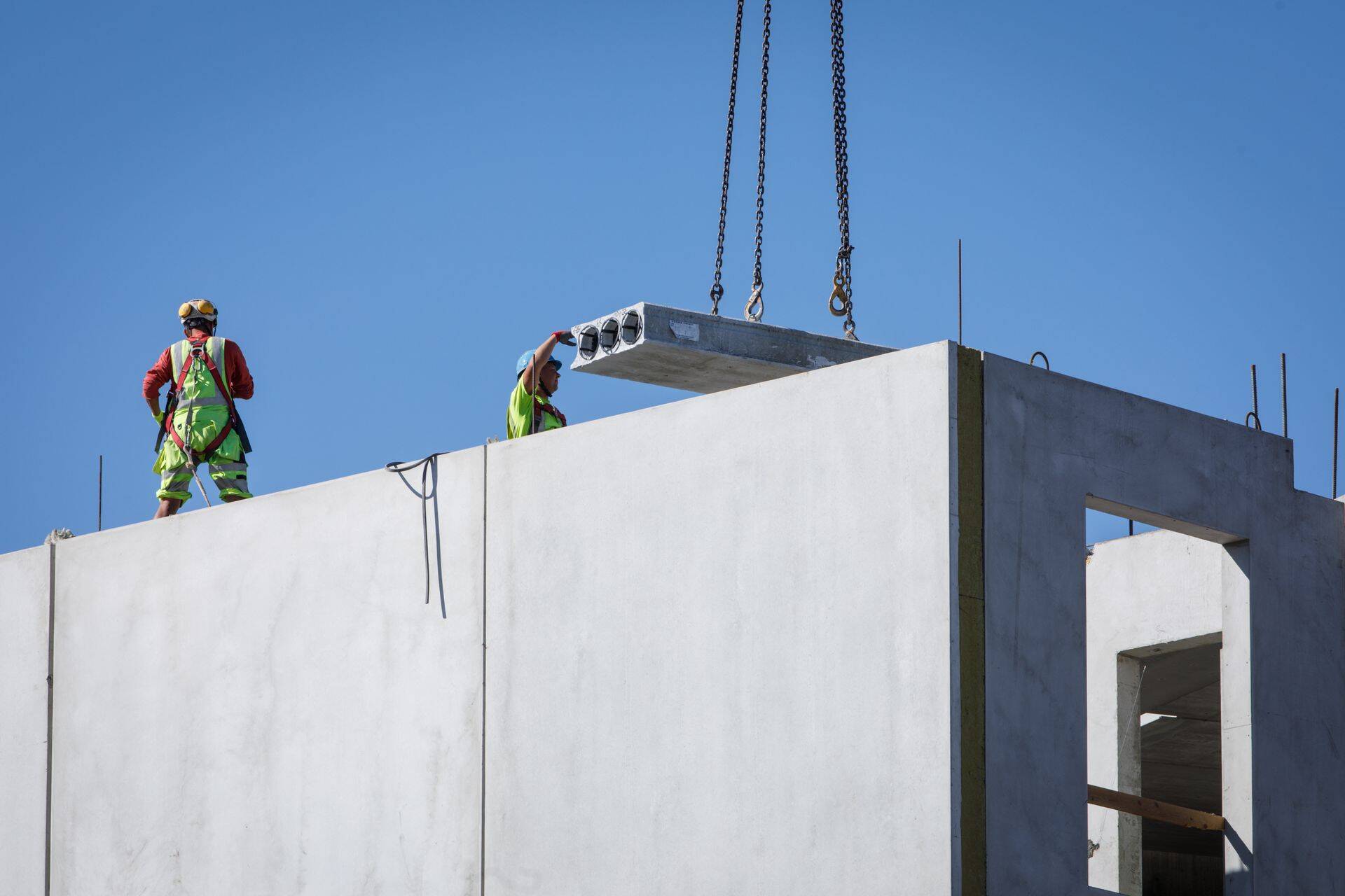 Vektor büroo- ja kortermaja ehitus, Nordecon. Tallinn (EST). Foto: Andras Kralla, Äripäev/Scanpix Baltics