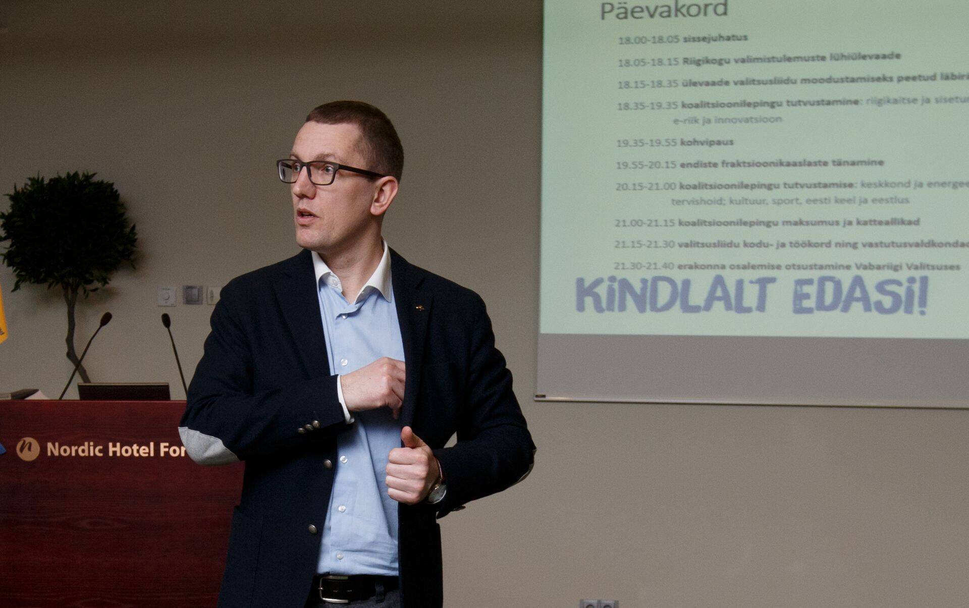 Uueks majandusministriks võib saada Kristen Michal, kes mõned aastad tagasi Reformierakonna musta raha skandaali tõttu justiitsministri kohalt tagasi astus.