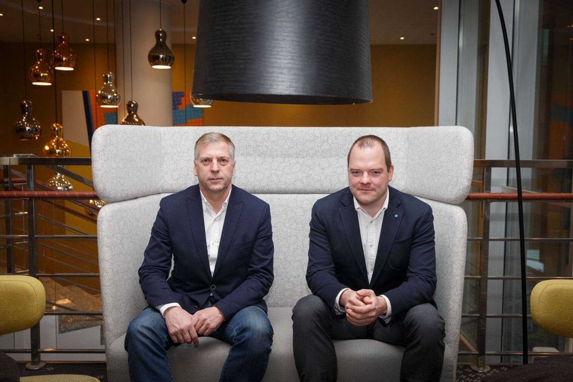 Est-For Investi juhid Margus Kohava (vasakul) ja Aadu Polli jäävad siiski optimistlikuks.