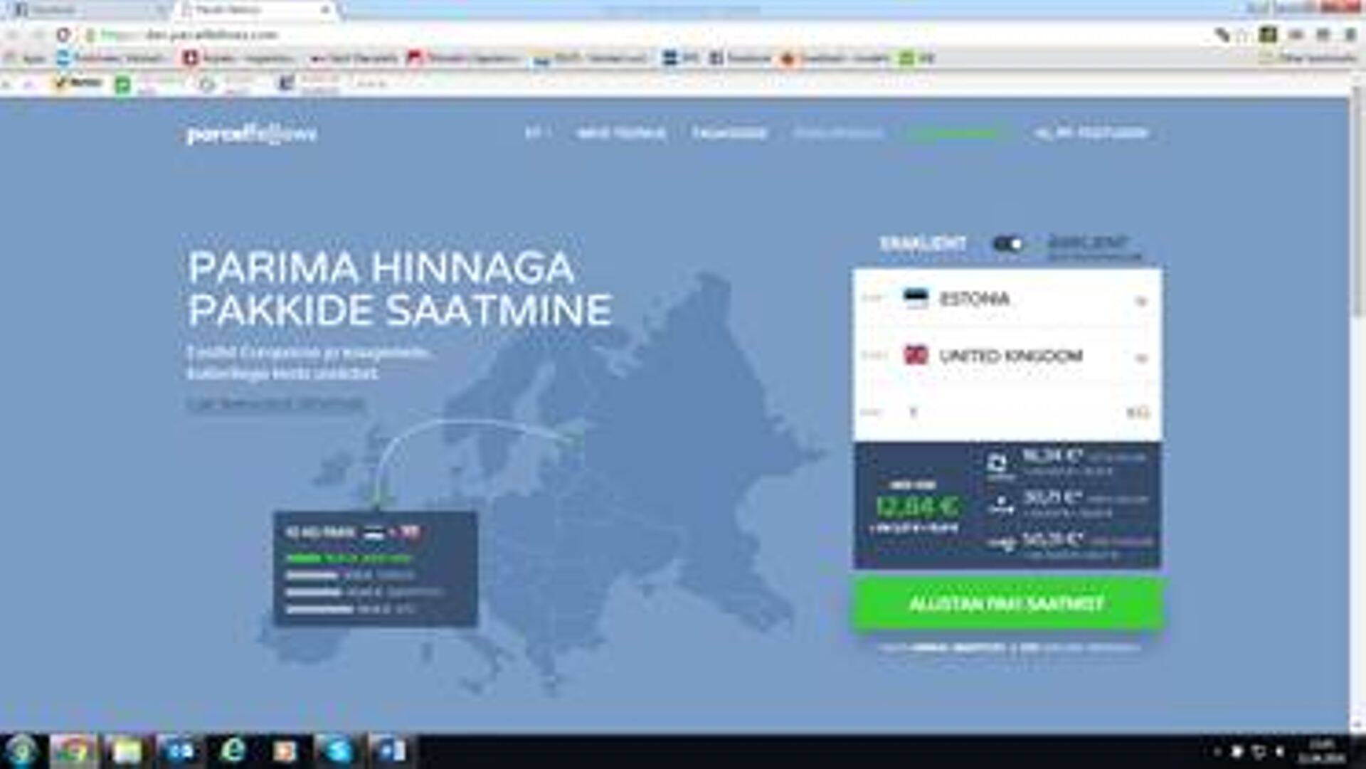 Uus pakiveoteenuse keskkond lubab pakkide välismaale saatmisel kuni 80% soodsamaid hindu võrreldes Omniva ja SmartPOSTiga.