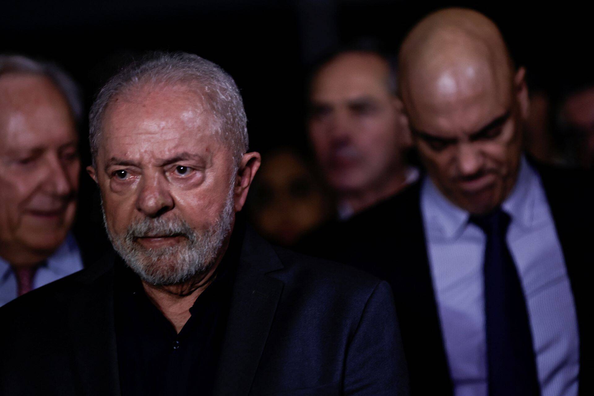 Brasiilia vasakpoolne president Luiz Inacio Lula da Silva päev pärast rahutusi.