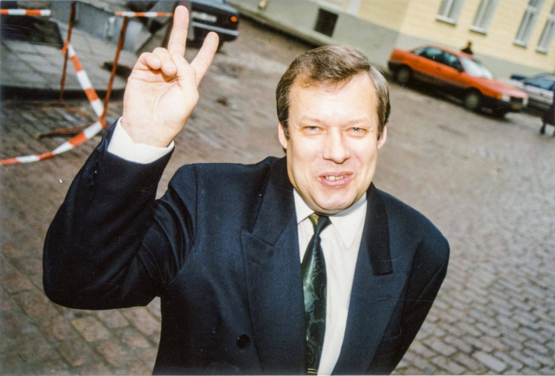 Andres Variku ajal, kes oli põllumajandusminister aastatel 1997–1999. Pilt on tehtud aastal 1996.
