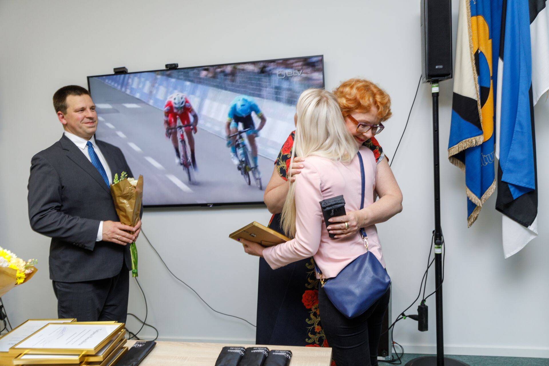 Keskerakonna valimispidu toimus vaoshoitud õhkkonnas