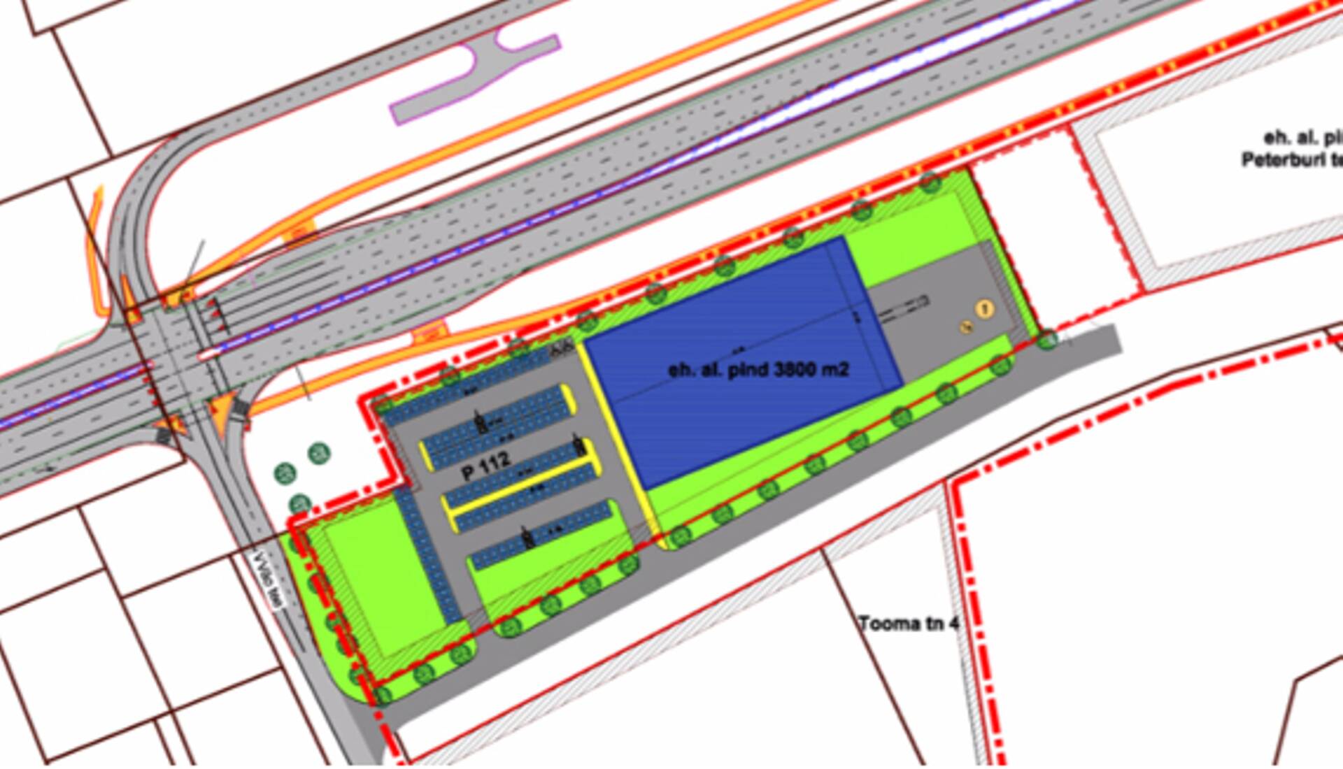 Peterburi 98 supermarketi planeering