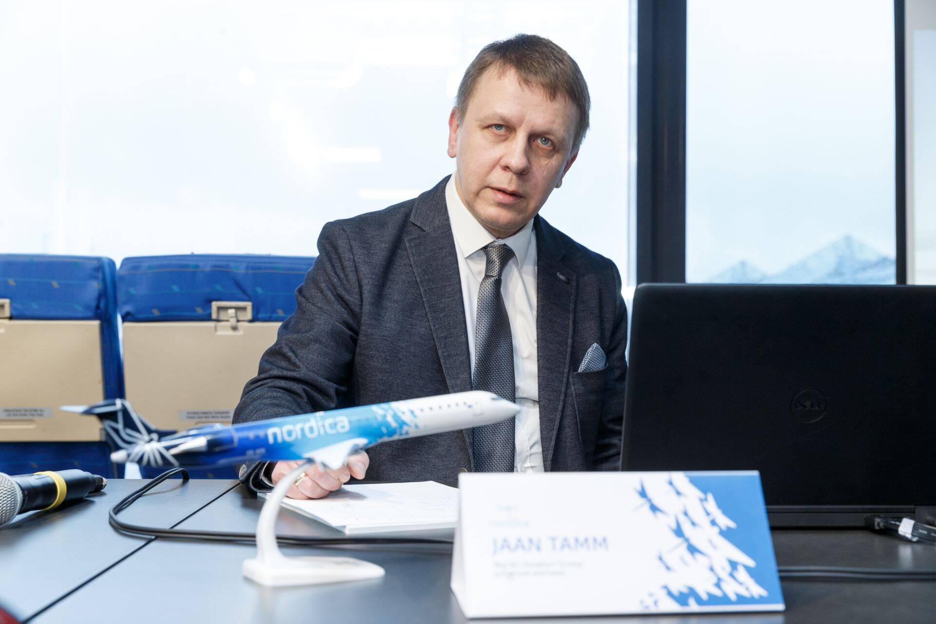 Jaan Tamm töötas Nordicas juhatuse esimehena.