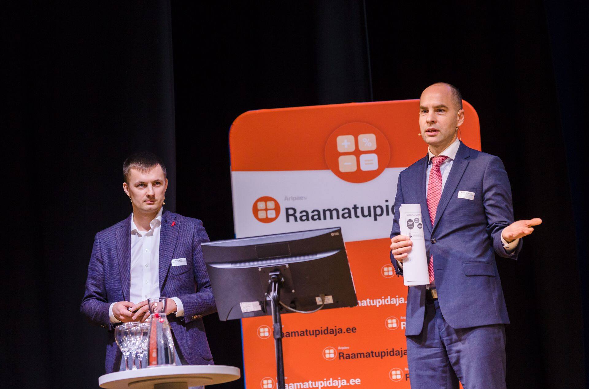 Fotol (vasakult) Grant Thorton Baltic finantsnõustamise valdkonna juht Mikk Mägi ja Grant Thorton Baltic partner Mart Nõmper