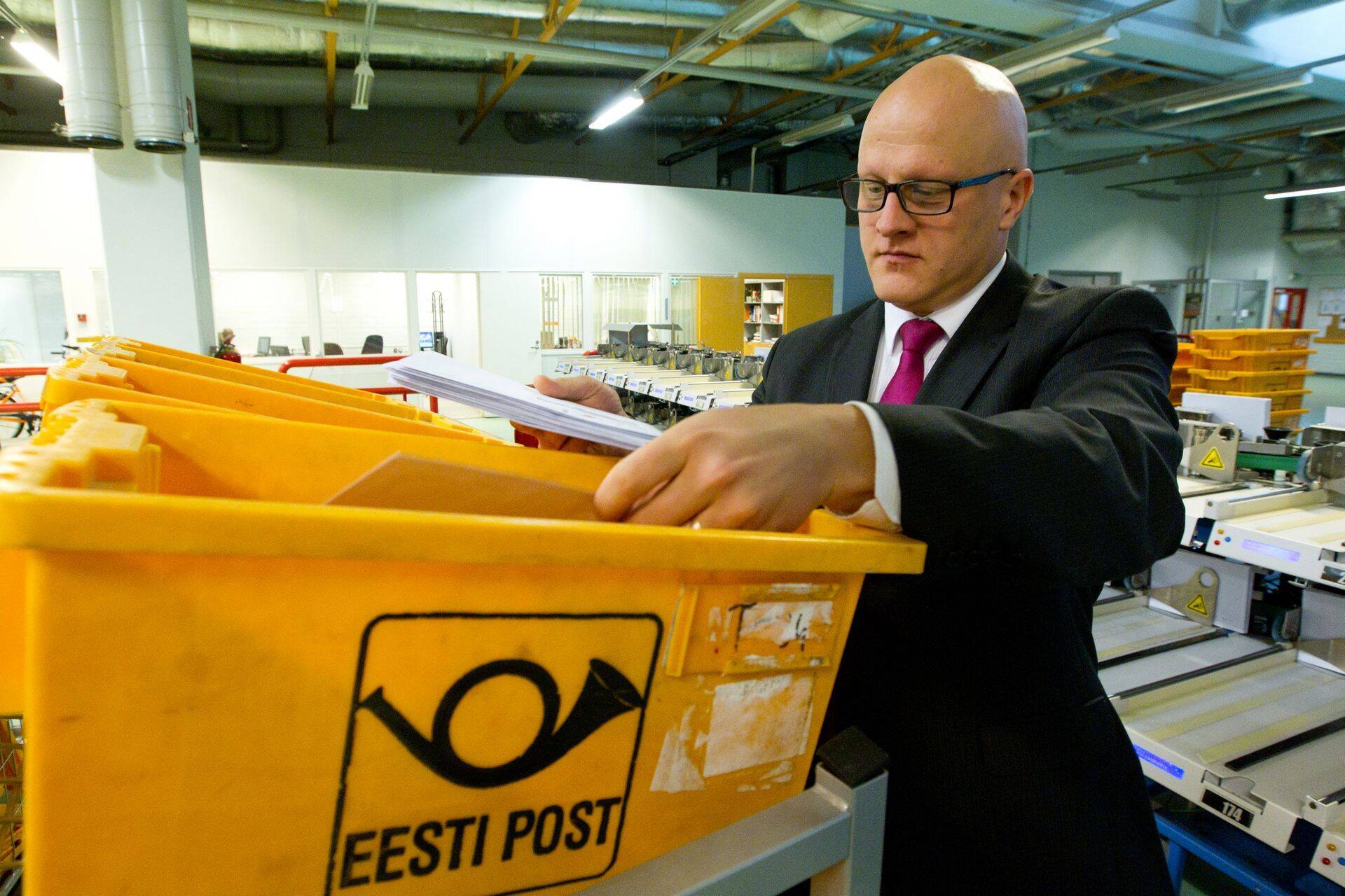 Eesti Posti juhatuse liige Aavo Kärmas