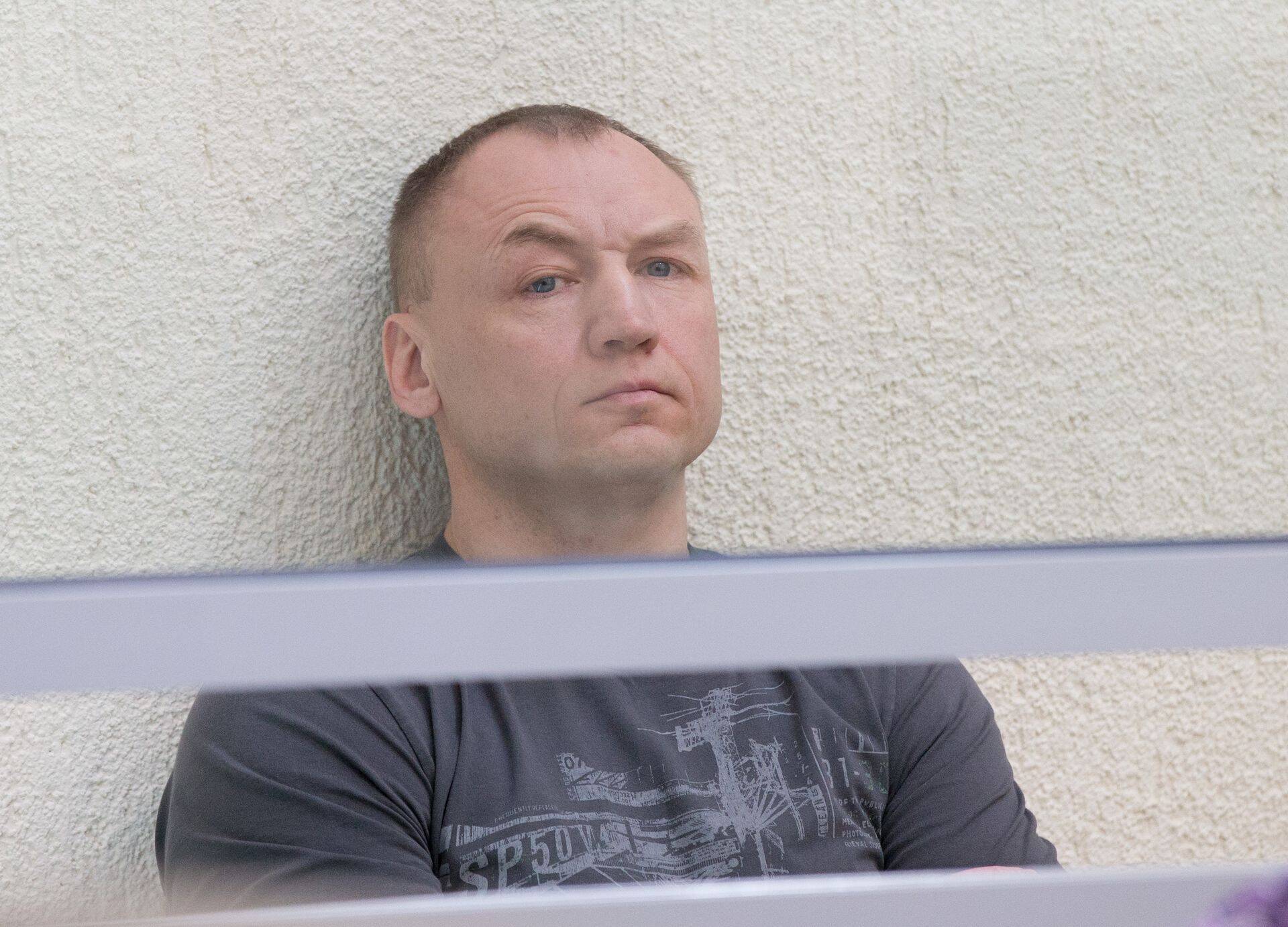 Eston Kohver Pihkva kohtumajas.