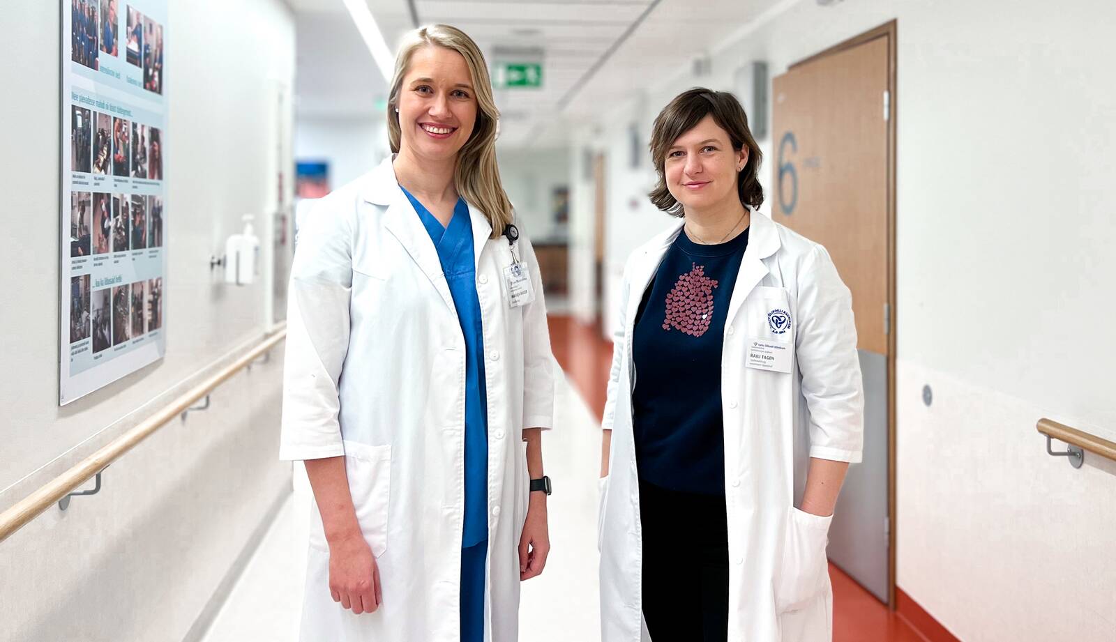 Fotol: (vasakult) kliinikumi südamekliiniku kardioloog dr Maarja Maserotol ja kliinikumi südamekirurg, kaasasündinud südamerikete kompetentsikeskuse eestvedaja Raili Tagen.