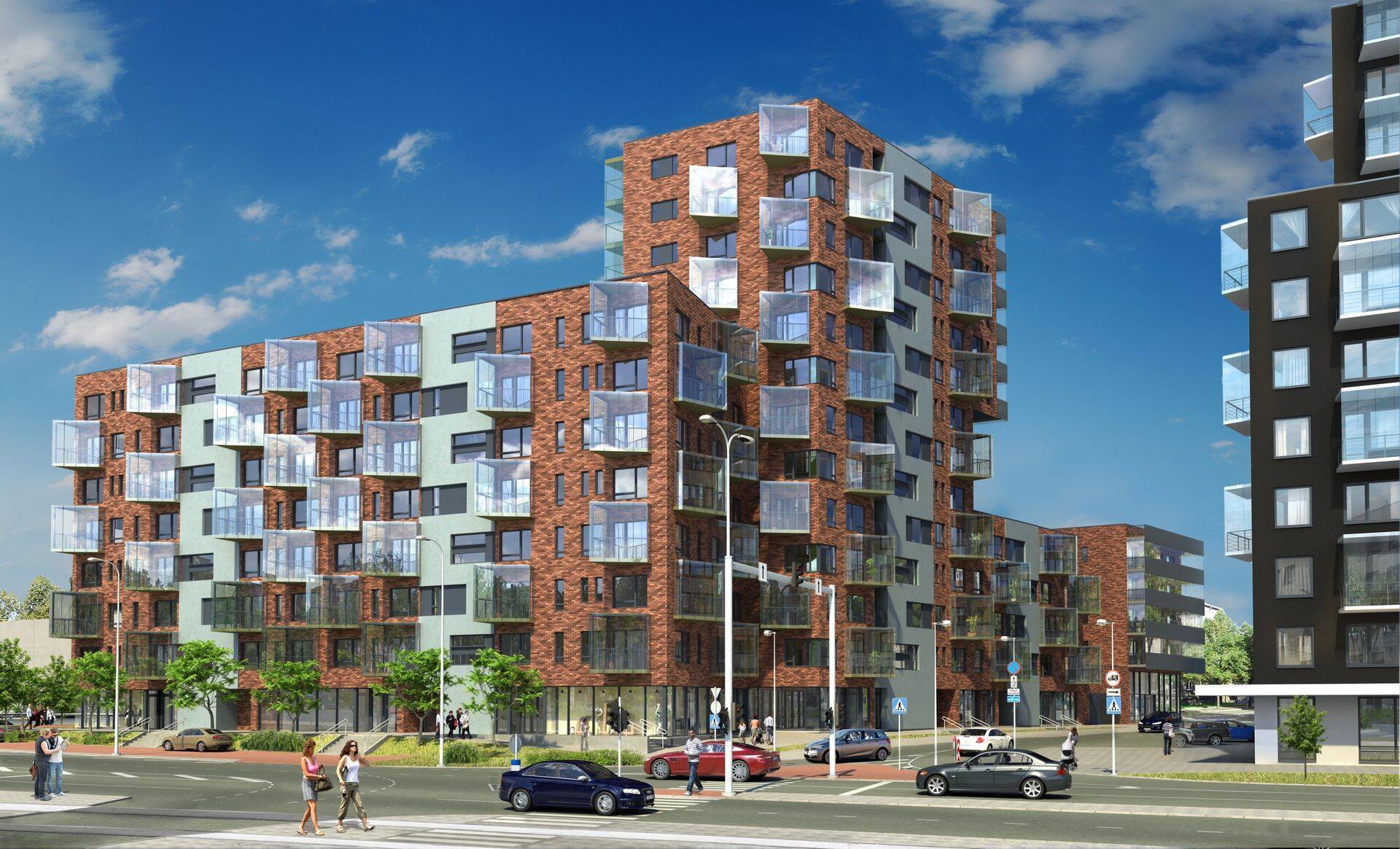 Merko Projekt Tartu maanteel Tallinnas