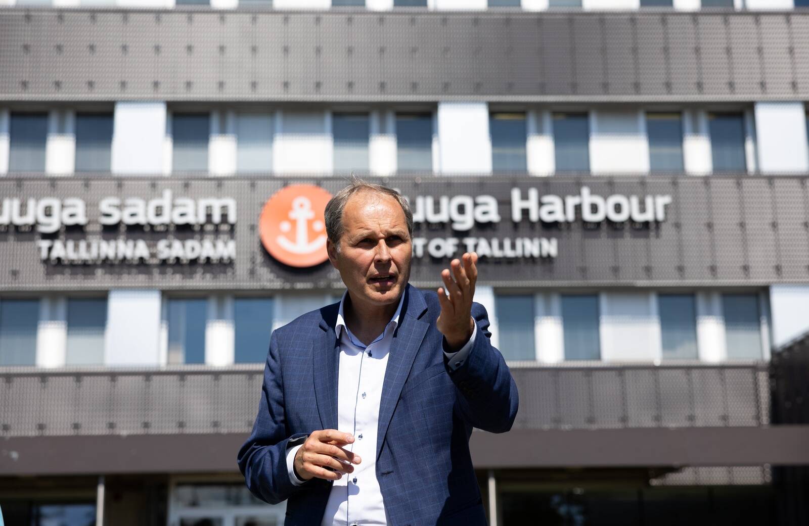 Tallinna Sadama juhatuse esimees Valdo Kalm.