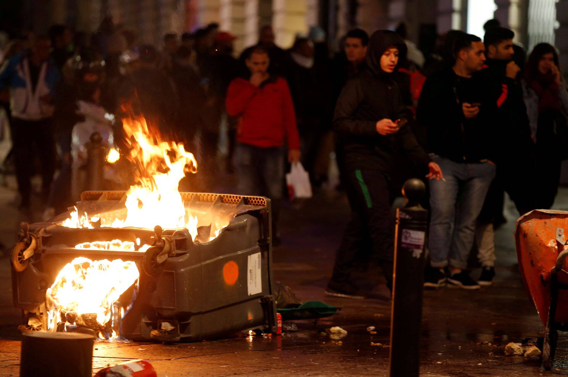 Kütuseaktsiisi tõusu vastu protestijad Prantsusmaal Marseilles.